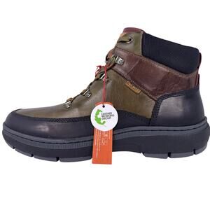 Pikolinos Boots Caceres Mid Shaft Men's 10-10.5 EU44 Leather Lace Up Seaweed